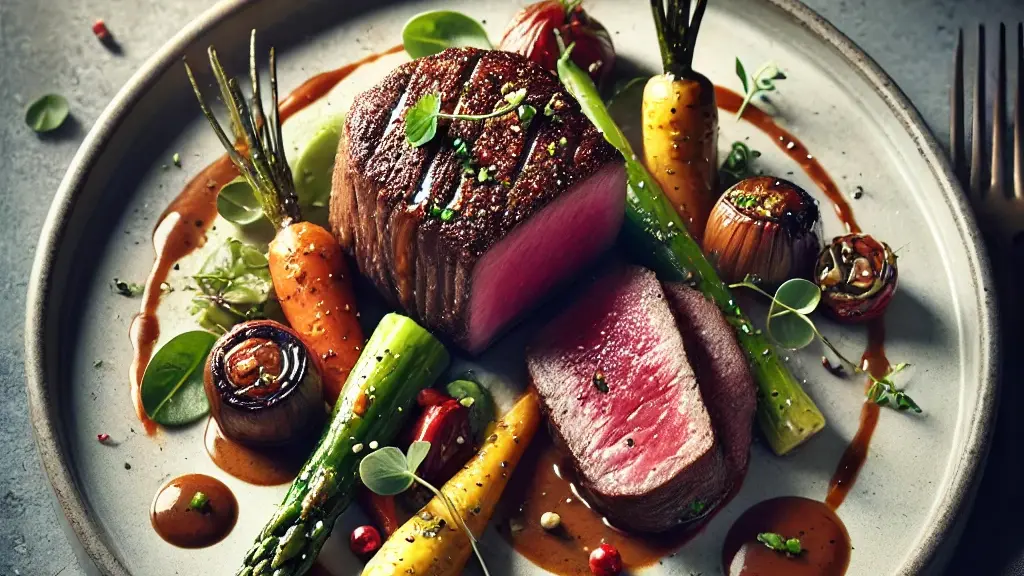 Healthy Venison Dish Landscape